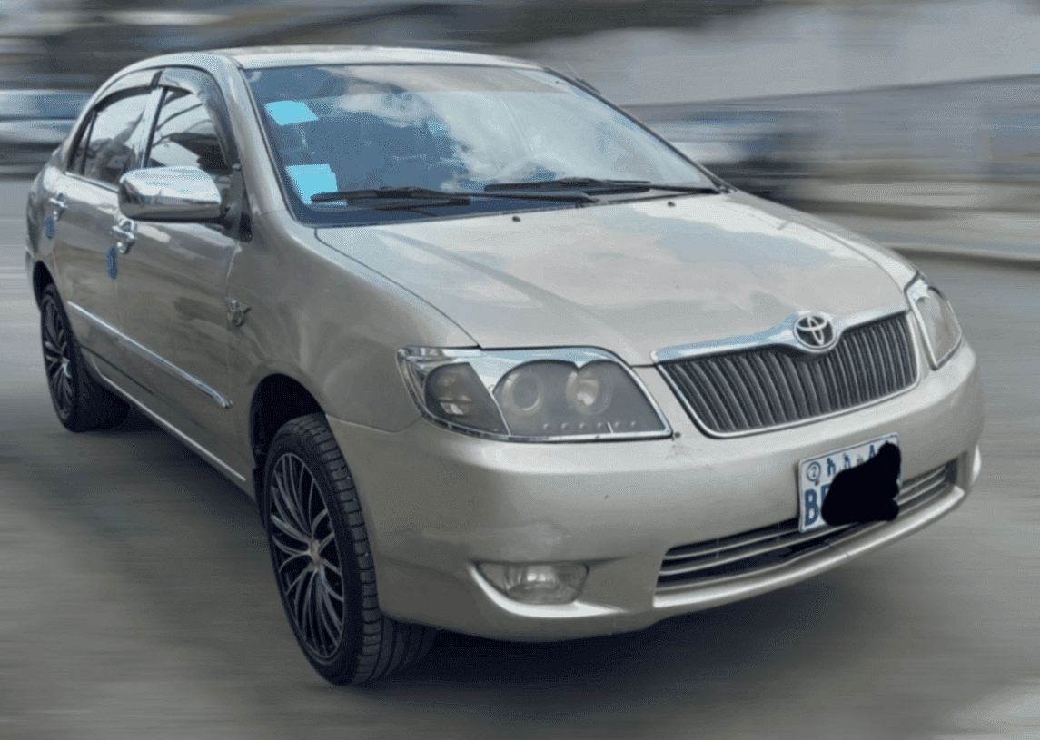 Toyota Corolla (ያልዞረ)