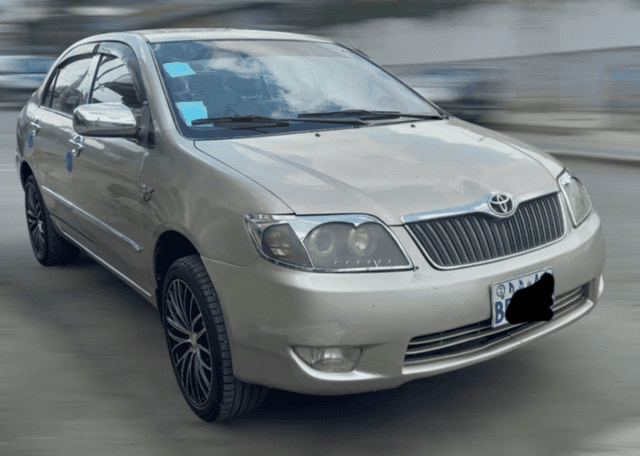 Toyota Corolla (ያልዞረ)